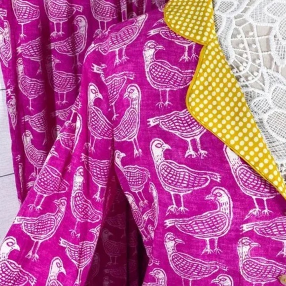 Almost NEW! Stay cozy with Jen Hewett x Anthropologie Birds of a Feather Pajama - Picture 11 of 13